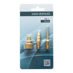 3dílná sada ventilků TGV-K3