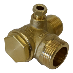 Ventil zpětný vnější 3/4"xvnější 1/2"