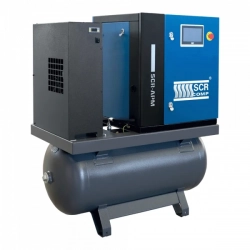 Šroubový kompresor APM Mini, příkon 3,6 kW, tlak 10 bar, sestava TD, vzdušník 200 litrů
