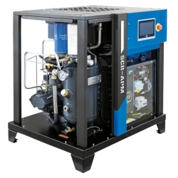 Šroubový kompresor APM Maxi, příkon 7,5 kW, tlak 10 bar, sestava TD, vzdušník 270 litrů