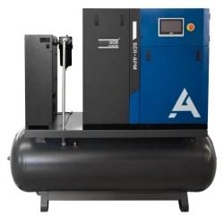 Šroubový kompresor APM Maxi, příkon 7,5 kW, tlak 10 bar, sestava TD, vzdušník 270 litrů