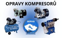 Opravy kompresorů - servis a generální opravy kompresorů