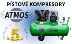 Pístové kompresory Atmos