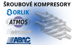 Šroubové kompresory